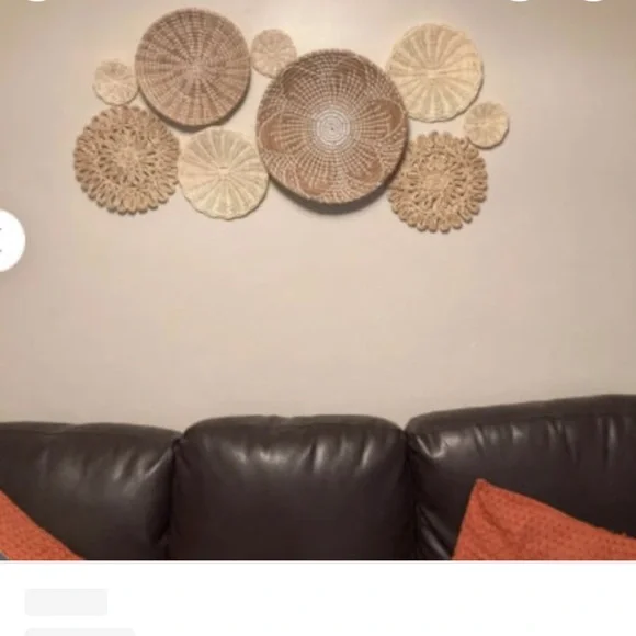 9 baskets for wall decor. - Picture 10 of 10